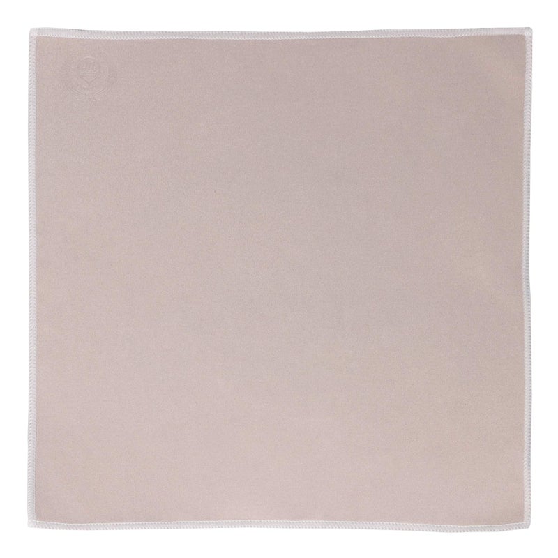 Mivi MI&VI Synthetic Chamois Microfiber Instrument Cleaning & Polishing Cloth for Violin, Viola, Cello, Bass, Guitar, Piano, Saxophone, Flute 12x12in (Ash Grey) - Image 3